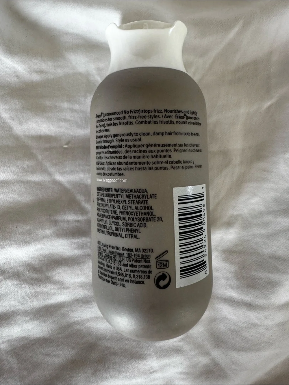 NWT Living Proof Frizz Nourishing Styling Cream - 4oz